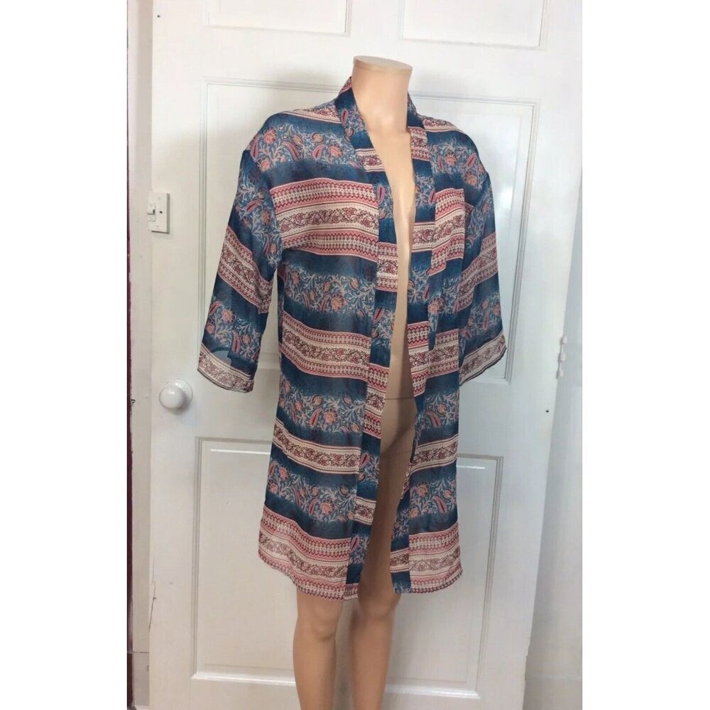 Wallflower Sheer Floral Top Womens Medium New